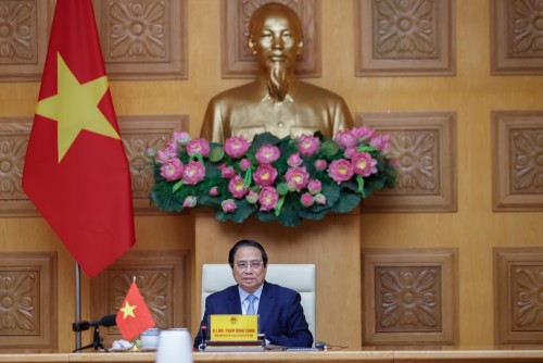 Thủ tướng Phạm Minh Chính tham dự Hội nghị cấp cao trực tuyến Hành động khí hậu