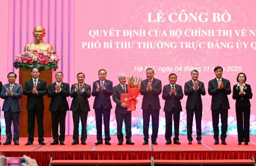 Đồng chí Đỗ Văn Chiến giữ chức Phó Bí thư Thường trực Đảng ủy Quốc hội