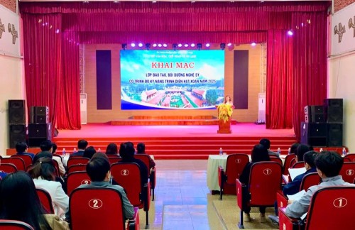 Nâng cao kỹ năng cho nghệ sĩ về thực hành, trình diễn hát Xoan