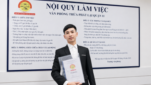 Lê Hoài Bảo (Tam Thanh Wisdom) đồng hành cùng người dân hoàn thiện thủ tục pháp lý nhằm bảo vệ môi trường mạng văn minh