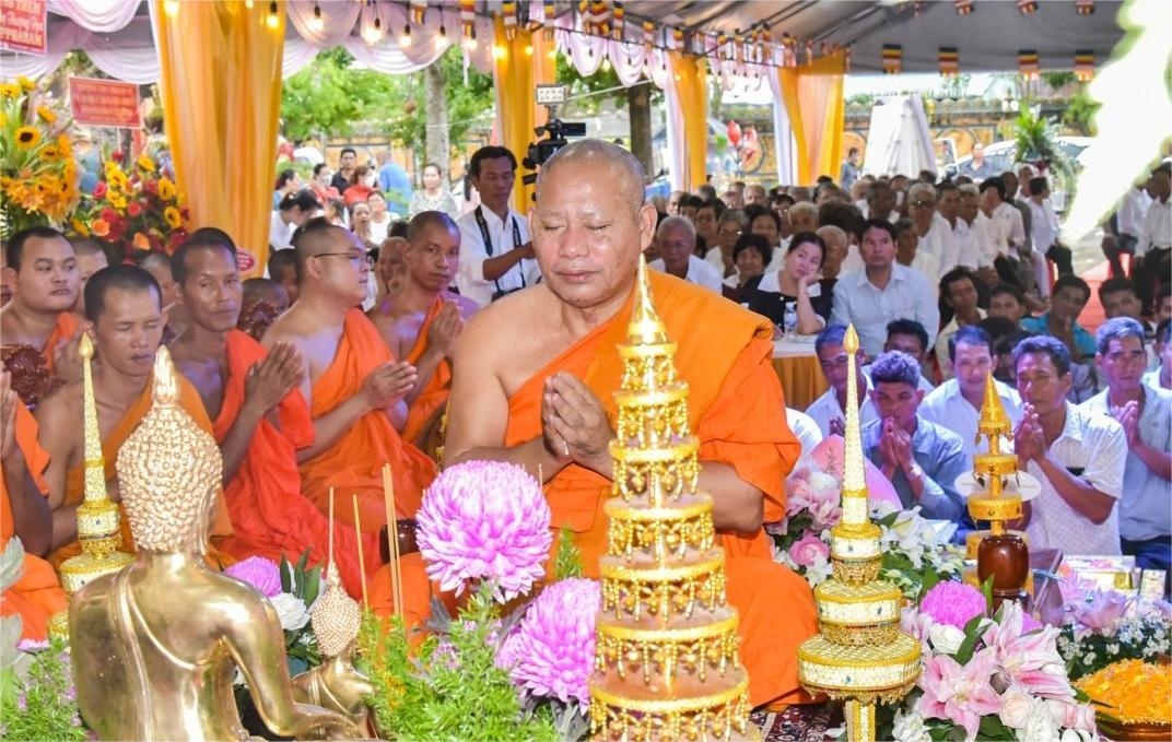 Hòa thượng Tăng Sa Vong là vị sư tiêu biểu học tập, làm theo tư tưởng, đạo đức, phong cách Hồ Chí Minh